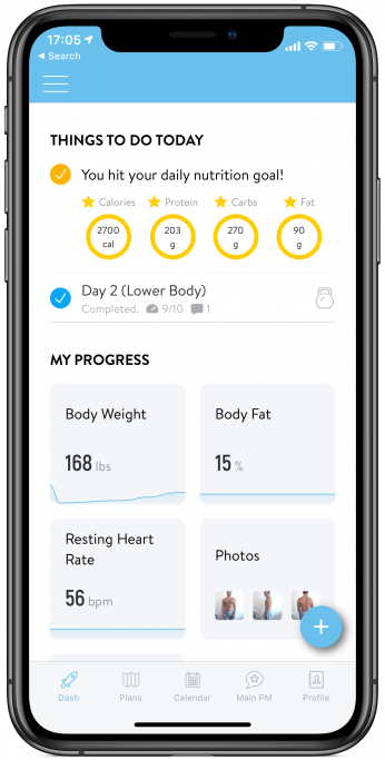 Trainerize Mobile App 1