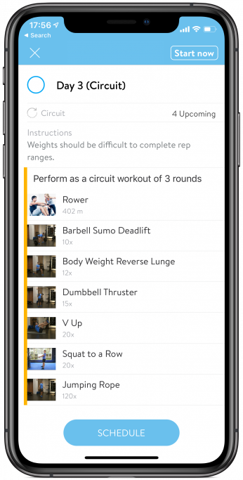 Trainerize mobile app 2